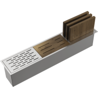 Cистема кухонного хранения OMOIKIRI DRY-02-IN Нержавеющая сталь