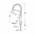 Cмеситель TEKA FO 997 WHITE-CHROME
