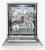 Посудомоечная машина MEFERI MDW6062WH FS LIGHT Посудомоечная машина MEFERI MDW6062WH FS LIGHT