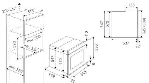 Духовой шкаф KUPPERSBUSCH BP 6850.0 S1 Stainless Steel