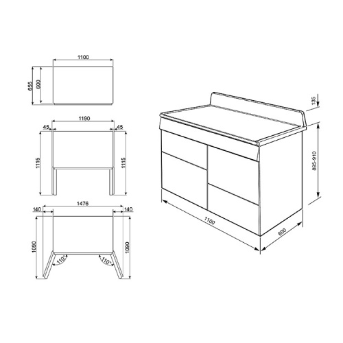 Варочный центр SMEG TR4110P1