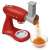 Планетарный миксер SMEG SMF05RDEU Планетарный миксер SMEG SMF05RDEU