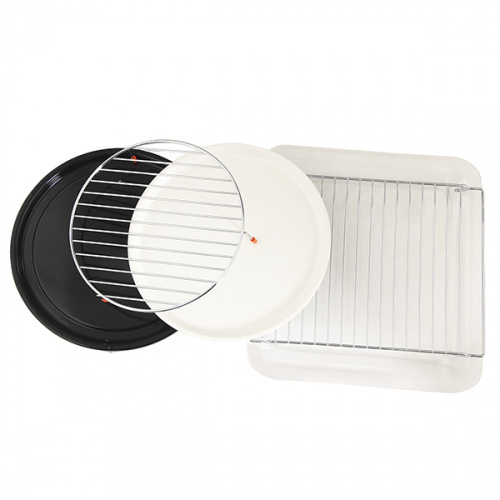 Компактный духовой шкаф с функцией СВЧ MIDEA TF944EG9-BL