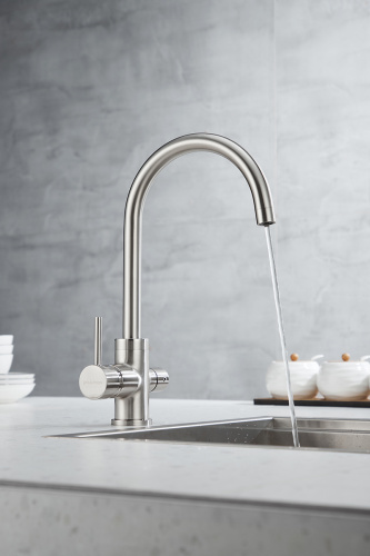 Смеситель PAULMARK ESSEN 213211-NI никель