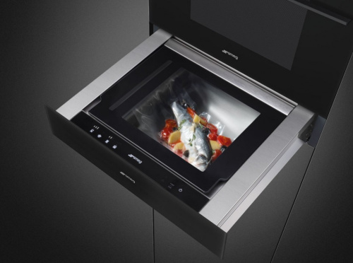 Встраиваемый вакууматор SMEG CPV115B3