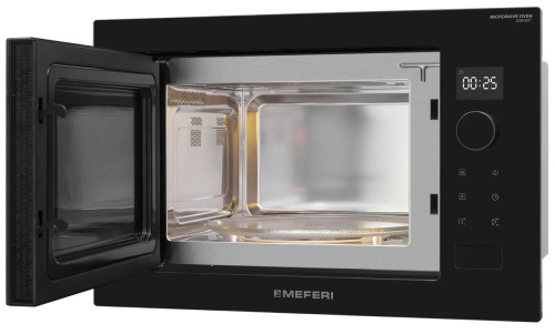 Встраиваемая микроволновая печь MEFERI MMO6025BK COMFORT