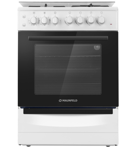 Газовая плита с электрической духовкой MAUNFELD MGC60ECW04