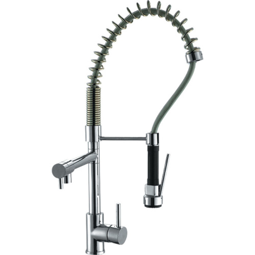 Смеситель KAISER Merkur выдвиж.пружина хром (ВИТРИНА)