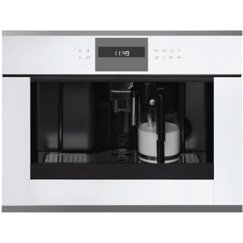 Встраиваемая кофемашина KUPPERSBUSCH CKV 6550.0 W3 Silver Chrome