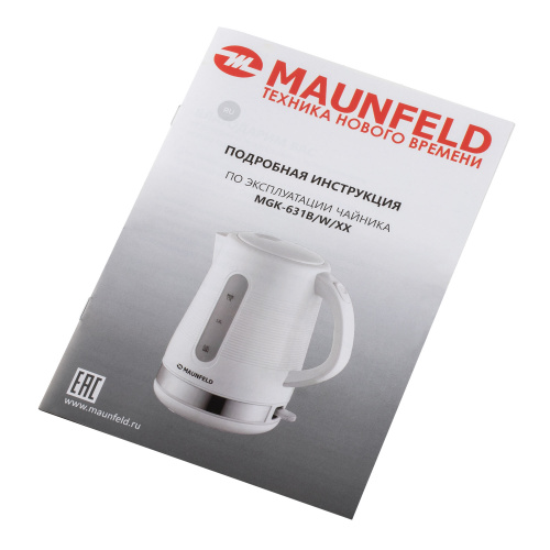 Чайник MAUNFELD MGK-631W