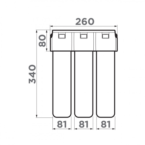 Водоочиститель OMOIKIRI Pure Drop 1.0