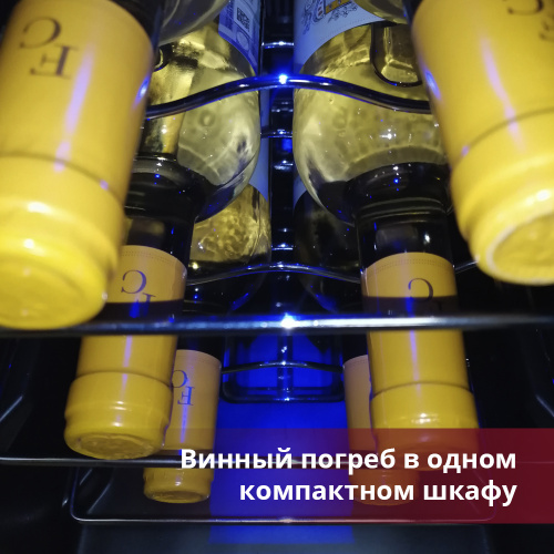 Винный шкаф COLD VINE C6-TBSF1